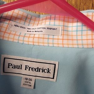 Paul Fredrick XL long sleeve button